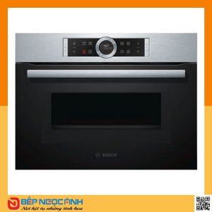 LÒ NƯỚNG KẾT HỢP VI SÓNG BOSCH HMH.CMG633BS1B 45CM
