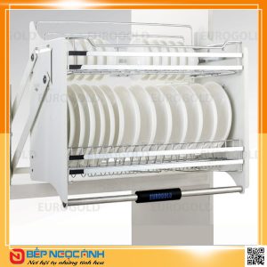 Giá bát đĩa nâng hạ inox 304 EVI160 – Eurogold