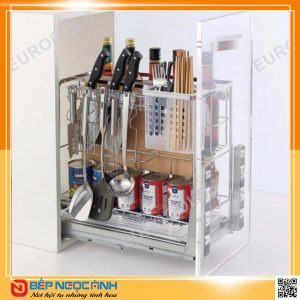 Giá dao thớt khung rổ inox 304 EP25F – Eurogold