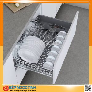 Giá xoong nồi, bát đĩa inox 304 nan Oval EPV6090 – Eurogold