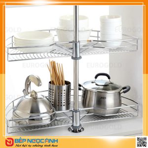 Mâm xoay inox 304 nan mở 1/2 – 180º EP180C – Eurogold