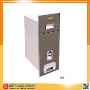 Thùng gạo gương nút nhấn B25 – Eurogold