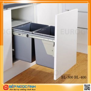 Thùng rác gắn cánh âm tủ BL400 – Eurogold
