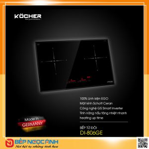Bếp từ đôi lắp âm Kocher DI-806GE02