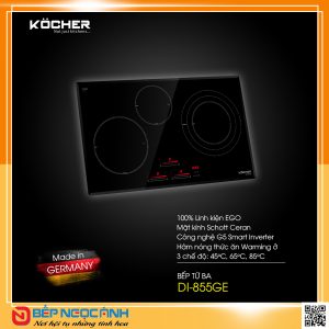Bếp từ 3 vùng nấu lắp âm Kocher DI-855GE