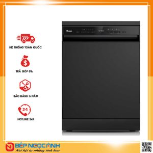 Texgio Dishwasher TGD8615BE - 15 Bộ Tự Động Mở Cửa