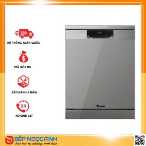 Texgio Dishwasher TG20H775G - 13 Bộ Rửa Siêu Tốc Turbo Speed