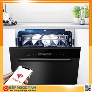 Texgio Dishwasher TGWF98SB – 8 Bộ Kết Nối WIFI, Sấy Khí Nóng, Diệt Khuẩn UV MỚI NHẤT 2022