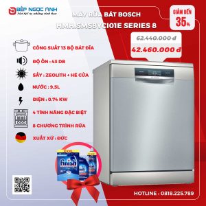 Máy rửa chén bát độc lập Bosch HMH.SMS4HCI48E SERIES 4