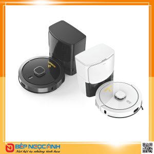 ROBOT HÚT BỤI LAU NHÀ TỰ ĐỔ RÁC HUBERT HB-S68-W PLUS