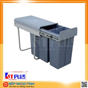 Thùng rác ray trượt 2 ngăn Kit Plus DF.30
