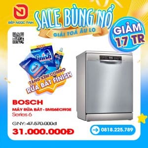 MÁY RỬA BÁT BOSCH HMH.SMS6ECI93E