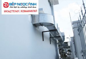 Co nối ống là bộ phận quan trọng trong hệ thống chụp hút khói