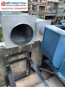 Ống tiêu âm giúp giảm tiếng ồn trong hệ thống chụp hút khói